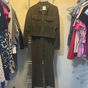 Aerie Green Set with Relaxed Fit